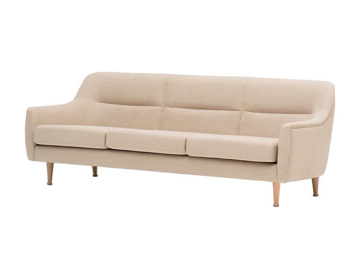 【コンプレックス/COMPLEX / GOODS】のMURANO MIYAKO THREE SEAT SOFA / ムラノ ミヤコ スリーシートソファ インテリア・キッズ・メンズ・レディースファッション・服の通販 founy(ファウニー) 　ホーム・キャンプ・アウトドア・お取り寄せ　Home Living / Home & Lifestyle / Camping Gear / Outdoor Camping　家具・インテリア　Home Furniture & Interior. Stylish & Functional Living Spaces　ソファー　Couches & Sofas　張地:コージー グレージュ(ランク E)、脚部ナチュラル|ID: prp329100004969322 ipo3291000000037267998