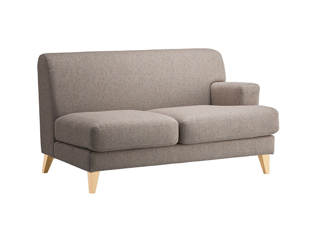 【フライミー ヴェール/FLYMEe vert / GOODS】の2P SOFA / 2人掛け片肘ソファ n59102(左アーム・木脚) 大人の最旬トレンドファッション＆コーディネート founy(ファウニー) 　クッション　Cushion, Throw Pillow　フォルム　Silhouette, Form　ホーム・キャンプ・アウトドア・お取り寄せ　Home Living / Home & Lifestyle / Camping Gear / Outdoor Camping　家具・インテリア　Home Furniture & Interior. Stylish & Functional Living Spaces　ソファー　Couches & Sofas　 other-1|ID: prp329100004969326 ipo3291000000037268019
