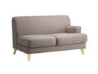 【フライミー ヴェール/FLYMEe vert / GOODS】の2P SOFA / 2人掛け片肘ソファ n59102(左アーム・木脚) 大人の最旬トレンドファッション＆コーディネート founy(ファウニー) クッション Cushion, Throw Pillow フォルム Silhouette, Form ホーム・キャンプ・アウトドア・お取り寄せ Home Living / Home & Lifestyle / Camping Gear / Outdoor Camping 家具・インテリア Home Furniture & Interior. Stylish & Functional Living Spaces ソファー Couches & Sofas thumbnail 張地:ルーク アッシュ(Bランク)、脚部ナチュラル|ID: prp329100004969326 ipo3291000000037268020