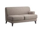 【フライミー ヴェール/FLYMEe vert / GOODS】の2P SOFA / 2人掛け片肘ソファ n59102(左アーム・木脚) 大人の最旬トレンドファッション＆コーディネート founy(ファウニー) クッション Cushion, Throw Pillow フォルム Silhouette, Form ホーム・キャンプ・アウトドア・お取り寄せ Home Living / Home & Lifestyle / Camping Gear / Outdoor Camping 家具・インテリア Home Furniture & Interior. Stylish & Functional Living Spaces ソファー Couches & Sofas thumbnail 張地:ルーク アッシュ(Bランク)、脚部ダークブラウン|ID: prp329100004969326 ipo3291000000037268021