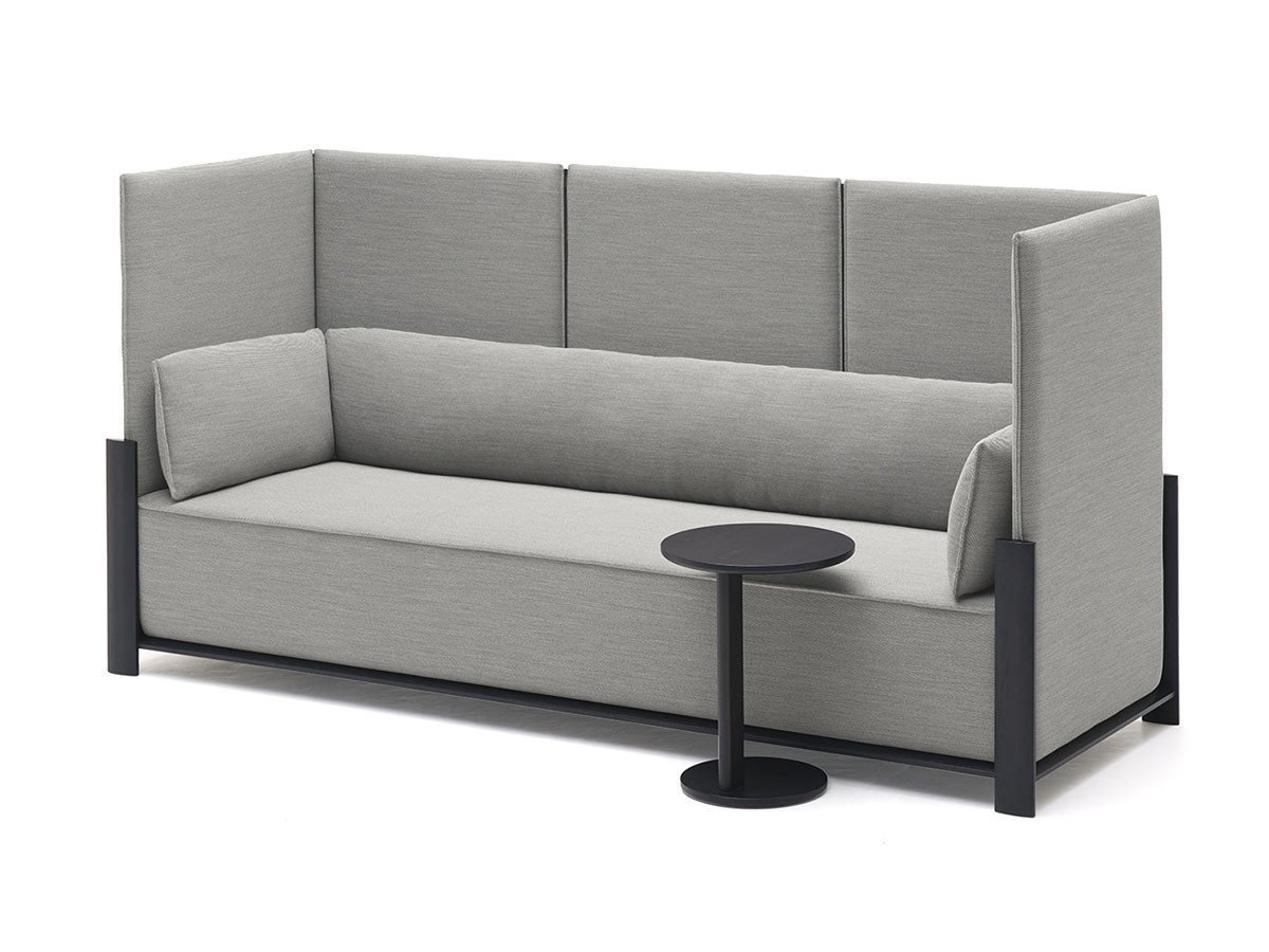 【カリモクニュースタンダード/KARIMOKU NEW STANDARD】のFENCE SOFA 3-SEATER / フェンスソファ 3シーター インテリア・キッズ・メンズ・レディースファッション・服の通販 founy(ファウニー) 　フレーム　Frame, Outline　ホーム・キャンプ・アウトドア・お取り寄せ　Home Living / Home & Lifestyle / Camping Gear / Outdoor Camping　家具・インテリア　Home Furniture & Interior. Stylish & Functional Living Spaces　ソファー　Couches & Sofas　張地:B785 ブラウン(クヴァドラ・スティールカット トリオ 3)、フレーム:ブラック|ID: prp329100004969339 ipo3291000000037268121
