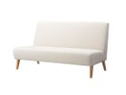 【フライミー ヴェール/FLYMEe vert / GOODS】の2P SOFA / 2人掛けアームレスソファ n59109 大人の最旬トレンドファッション＆コーディネート founy(ファウニー) フォルム Silhouette, Form エレガント 上品 Elegant ホーム・キャンプ・アウトドア・お取り寄せ Home Living / Home & Lifestyle / Camping Gear / Outdoor Camping 家具・インテリア Home Furniture & Interior. Stylish & Functional Living Spaces ソファー Couches & Sofas thumbnail 張地:脚部ナチュラル|ID: prp329100004969341 ipo3291000000037268134