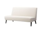 【フライミー ヴェール/FLYMEe vert / GOODS】の2P SOFA / 2人掛けアームレスソファ n59109 大人の最旬トレンドファッション＆コーディネート founy(ファウニー) フォルム Silhouette, Form エレガント 上品 Elegant ホーム・キャンプ・アウトドア・お取り寄せ Home Living / Home & Lifestyle / Camping Gear / Outdoor Camping 家具・インテリア Home Furniture & Interior. Stylish & Functional Living Spaces ソファー Couches & Sofas thumbnail 張地:脚部ダークブラウン|ID: prp329100004969341 ipo3291000000037268135