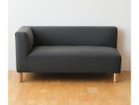 【フライミー ヴェール/FLYMEe vert / GOODS】のCOCCO ONE ARM SOFA / コッコ ワンアームソファ 140 ハイタイプ 大人の最旬トレンドファッション＆コーディネート founy(ファウニー) ホーム・キャンプ・アウトドア・お取り寄せ Home Living / Home & Lifestyle / Camping Gear / Outdoor Camping 家具・インテリア Home Furniture & Interior. Stylish & Functional Living Spaces ソファー Couches & Sofas thumbnail 張地:ラムース チャコール(ランク4)、アーム位置:右アーム、脚部:オーク|ID: prp329100004969345 ipo3291000000037268164