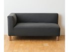 【フライミー ヴェール/FLYMEe vert / GOODS】のCOCCO ONE ARM SOFA / コッコ ワンアームソファ 140 ハイタイプ 大人の最旬トレンドファッション＆コーディネート founy(ファウニー) ホーム・キャンプ・アウトドア・お取り寄せ Home Living / Home & Lifestyle / Camping Gear / Outdoor Camping 家具・インテリア Home Furniture & Interior. Stylish & Functional Living Spaces ソファー Couches & Sofas thumbnail 張地:ラムース チャコール(ランク4)、アーム位置:右アーム、脚部:ウォールナット|ID: prp329100004969345 ipo3291000000037268165