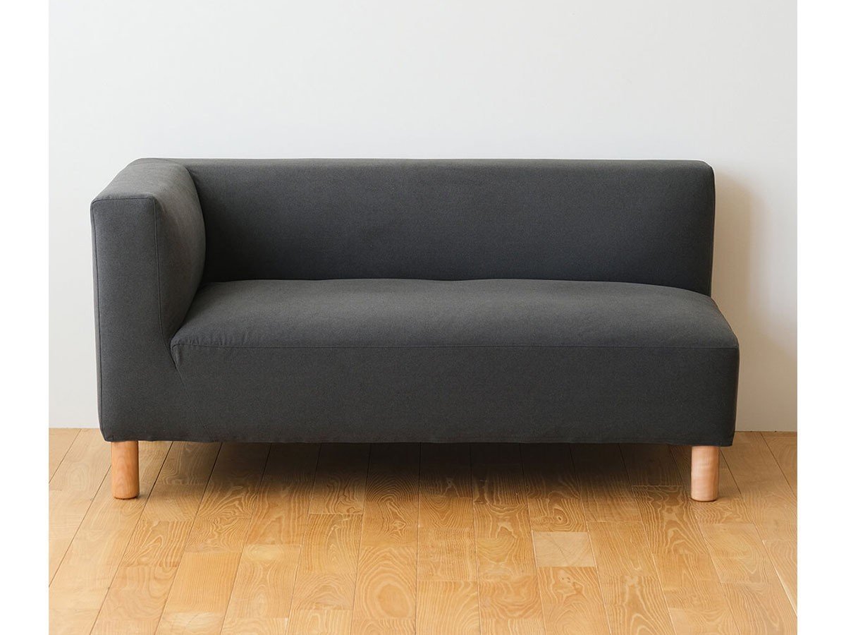 【フライミー ヴェール/FLYMEe vert / GOODS】のCOCCO ONE ARM SOFA / コッコ ワンアームソファ 140 ハイタイプ インテリア・キッズ・メンズ・レディースファッション・服の通販 founy(ファウニー) 　ホーム・キャンプ・アウトドア・お取り寄せ　Home Living / Home & Lifestyle / Camping Gear / Outdoor Camping　家具・インテリア　Home Furniture & Interior. Stylish & Functional Living Spaces　ソファー　Couches & Sofas　張地:ラムース チャコール(ランク4)、アーム位置:右アーム、脚部:チェリー|ID: prp329100004969345 ipo3291000000037268166