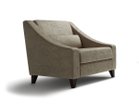 【フライミー ブラン/FLYMEe Blanc / GOODS】の1P SOFA / 1人掛けソファ n5971 張地:グリード グレージュ(Dランク)、脚部ダークブラウン|ID: prp329100004969364 ipo3291000000037268319
