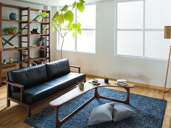 【フランネルソファ/FLANNEL SOFA / GOODS】のSTRAND 2.5P SOFA / ストランド 2.5人掛けソファ インテリア・キッズ・メンズ・レディースファッション・服の通販 founy(ファウニー) 　クッション　Cushion, Throw Pillow　フレーム　Frame, Outline　ホーム・キャンプ・アウトドア・お取り寄せ　Home Living / Home & Lifestyle / Camping Gear / Outdoor Camping　家具・インテリア　Home Furniture & Interior. Stylish & Functional Living Spaces　ソファー　Couches & Sofas　フレーム:ウォールナット|ID: prp329100004969385 ipo3291000000037268443