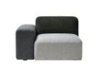 【コロン/COLON / GOODS】のCOLON sofa 1seater right arm / コロンソファ 1人掛け 右アーム ストーン 1(座 グレー / 背 ブラック / 肘 ダークグレー)|ID: prp329100004969386 ipo3291000000037268460