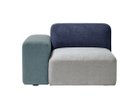 【コロン/COLON / GOODS】のCOLON sofa 1seater right arm / コロンソファ 1人掛け 右アーム オーシャン 1(座 グレー / 背 ネイビー / 肘 ブルー)|ID: prp329100004969386 ipo3291000000037268463