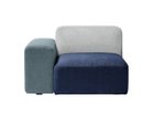 【コロン/COLON / GOODS】のCOLON sofa 1seater right arm / コロンソファ 1人掛け 右アーム オーシャン 3(座 ネイビー / 背 グレー / 肘 ブルー)|ID: prp329100004969386 ipo3291000000037268465