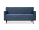 【フランネルソファ/FLANNEL SOFA / GOODS】のNOOK 2.5P SOFA / ヌーク 2.5人掛けソファ 大人の最旬トレンドファッション＆コーディネート founy(ファウニー) クッション Cushion, Throw Pillow シンプル Simple, Minimal スタンダード Standard, Basic バランス Balance, Style Balance フォルム Silhouette, Form ホーム・キャンプ・アウトドア・お取り寄せ Home Living / Home & Lifestyle / Camping Gear / Outdoor Camping 家具・インテリア Home Furniture & Interior. Stylish & Functional Living Spaces ソファー Couches & Sofas thumbnail 張地:GY ブルー(グループ4)、脚部ブラウン|ID: prp329100004969404 ipo3291000000037268598