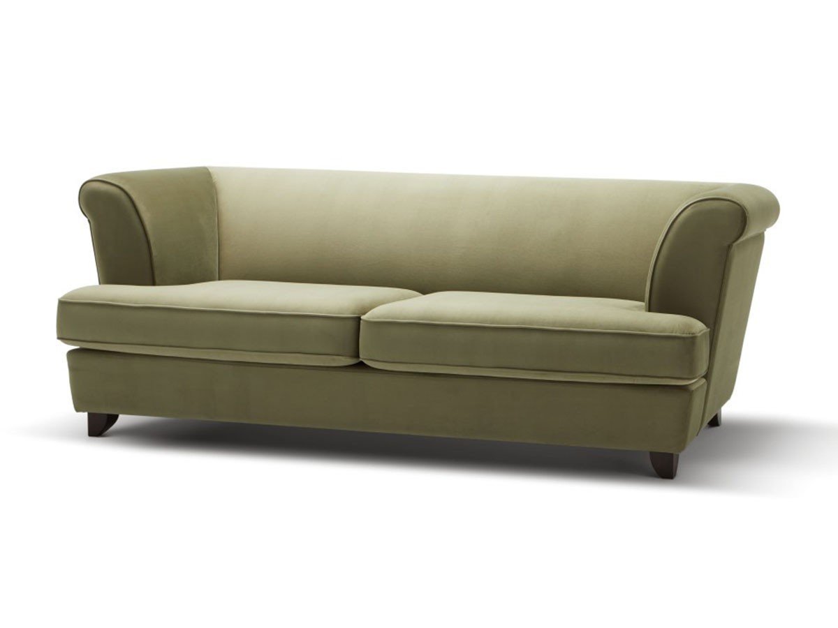【フライミー ブラン/FLYMEe Blanc / GOODS】の2P SOFA / 2人掛けワイドソファ n5910 インテリア・キッズ・メンズ・レディースファッション・服の通販 founy(ファウニー) 　クッション　Cushion, Throw Pillow　クラシカル　Classical, Vintage-Inspired　フォルム　Silhouette, Form　ワイド　Wide, Wide Fit　ホーム・キャンプ・アウトドア・お取り寄せ　Home Living / Home & Lifestyle / Camping Gear / Outdoor Camping　家具・インテリア　Home Furniture & Interior. Stylish & Functional Living Spaces　ソファー　Couches & Sofas　張地:フーゴ オリーブ(Eランク)|ID: prp329100004969419 ipo3291000000037268721