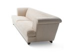 【フライミー ブラン/FLYMEe Blanc / GOODS】の2P SOFA / 2人掛けワイドソファ n5910 大人の最旬トレンドファッション＆コーディネート founy(ファウニー) クッション Cushion, Throw Pillow クラシカル Classical, Vintage-Inspired フォルム Silhouette, Form ワイド Wide, Wide Fit ホーム・キャンプ・アウトドア・お取り寄せ Home Living / Home & Lifestyle / Camping Gear / Outdoor Camping 家具・インテリア Home Furniture & Interior. Stylish & Functional Living Spaces ソファー Couches & Sofas thumbnail 張地:マーカス ホワイト(Eランク)、脚部ダークブラウン|ID: prp329100004969419 ipo3291000000037268722