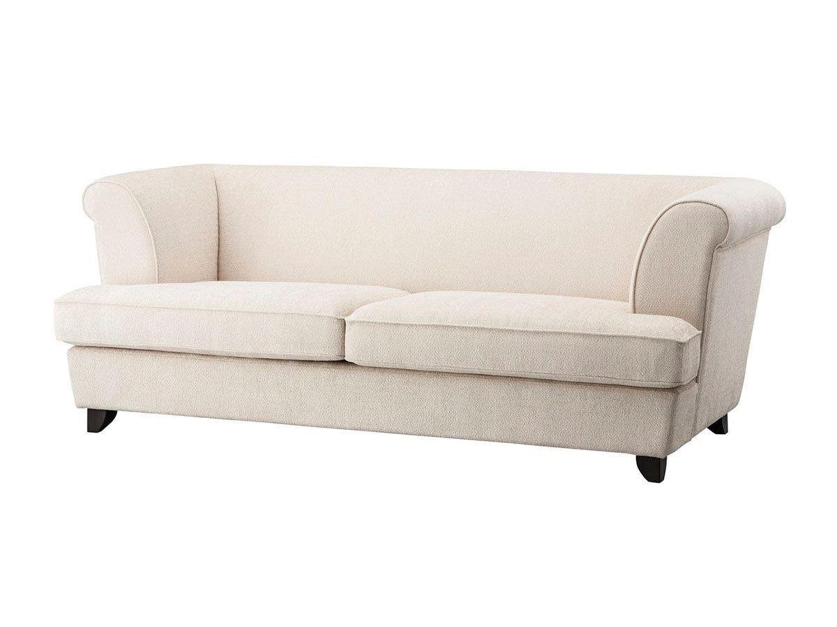 【フライミー ブラン/FLYMEe Blanc / GOODS】の2P SOFA / 2人掛けワイドソファ n5910 インテリア・キッズ・メンズ・レディースファッション・服の通販 founy(ファウニー) 　クッション　Cushion, Throw Pillow　クラシカル　Classical, Vintage-Inspired　フォルム　Silhouette, Form　ワイド　Wide, Wide Fit　ホーム・キャンプ・アウトドア・お取り寄せ　Home Living / Home & Lifestyle / Camping Gear / Outdoor Camping　家具・インテリア　Home Furniture & Interior. Stylish & Functional Living Spaces　ソファー　Couches & Sofas　張地:脚部ダークブラウン|ID: prp329100004969419 ipo3291000000037268724