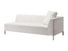 【フライミー ベーシック/FLYMEe BASIC / GOODS】の2P SOFA / 2人掛け片肘ソファ 左アーム・スチール脚 n59173 張地:セット内容:ソファ + 背クッション1点|ID: prp329100004969426 ipo3291000000037268747