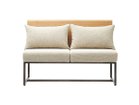 【コッコレ/Coccole / GOODS】の2P SOFA / 2人掛けソファ C426-2 張地:バトン アイボリー(ランクE)、背板クリア|ID: prp329100004969444 ipo3291000000037268874