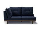 【マスターウォール/MASTERWAL / GOODS】のDANISH GRANDE SOFA / デニッシュ グランデ ソファ シングルアーム 2シーター159 大人の最旬トレンドファッション＆コーディネート founy(ファウニー) クッション Cushion, Throw Pillow フェザー Feather, Feather Detail ホーム・キャンプ・アウトドア・お取り寄せ Home Living / Home & Lifestyle / Camping Gear / Outdoor Camping 家具・インテリア Home Furniture & Interior. Stylish & Functional Living Spaces ソファー Couches & Sofas thumbnail 張地:ペロンダ ネイビー(ファブリック3)、フレーム:ウォールナット、アーム位置:右アーム|ID: prp329100004969448 ipo3291000000037268892