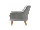 【コッコレ/Coccole / GOODS】の1P SOFA / 1人掛けソファ C401-1 ソファ本体張地:モントレー シルバーグレー(ランクD)、座面張地:バロン BA-04(ランクA)|ID: prp329100004969454 ipo3291000000037268938