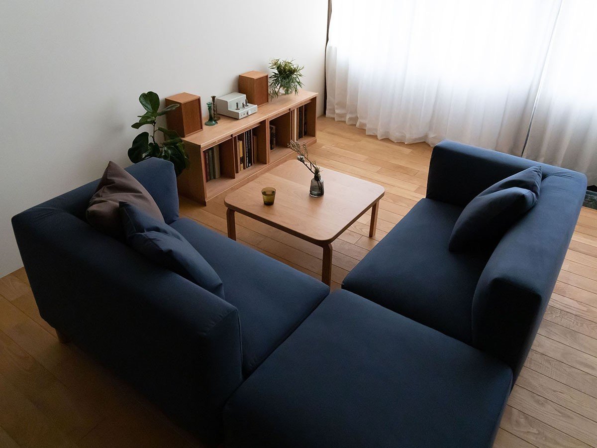 【フライミー ヴェール/FLYMEe vert / GOODS】のCOCCO ONE ARM SOFA / コッコ ワンアームソファ 105 ハイタイプ インテリア・キッズ・メンズ・レディースファッション・服の通販 founy(ファウニー) 　コンパクト　Compact, Small Size　セパレート　Separate, Two-Piece　ホーム・キャンプ・アウトドア・お取り寄せ　Home Living / Home & Lifestyle / Camping Gear / Outdoor Camping　家具・インテリア　Home Furniture & Interior. Stylish & Functional Living Spaces　ソファー　Couches & Sofas　張地:ラムース ディープブルー(ランク4)|ID: prp329100004969455 ipo3291000000037268945