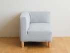 【フライミー ヴェール/FLYMEe vert / GOODS】のCOCCO ONE ARM SOFA / コッコ ワンアームソファ 105 ハイタイプ 大人の最旬トレンドファッション＆コーディネート founy(ファウニー) コンパクト Compact, Small Size セパレート Separate, Two-Piece ホーム・キャンプ・アウトドア・お取り寄せ Home Living / Home & Lifestyle / Camping Gear / Outdoor Camping 家具・インテリア Home Furniture & Interior. Stylish & Functional Living Spaces ソファー Couches & Sofas thumbnail アーム位置:左アーム、脚部:チェリー|ID: prp329100004969455 ipo3291000000037268947