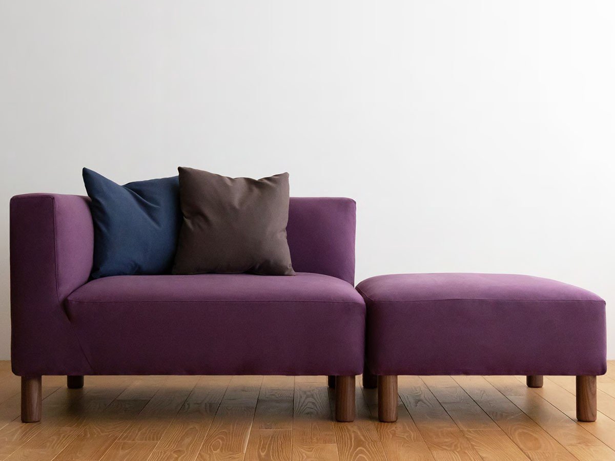【フライミー ヴェール/FLYMEe vert / GOODS】のCOCCO ONE ARM SOFA / コッコ ワンアームソファ 105 ハイタイプ インテリア・キッズ・メンズ・レディースファッション・服の通販 founy(ファウニー) 　コンパクト　Compact, Small Size　セパレート　Separate, Two-Piece　ホーム・キャンプ・アウトドア・お取り寄せ　Home Living / Home & Lifestyle / Camping Gear / Outdoor Camping　家具・インテリア　Home Furniture & Interior. Stylish & Functional Living Spaces　ソファー　Couches & Sofas　アーム位置:右アーム、脚部:ウォールナット|ID: prp329100004969455 ipo3291000000037268948