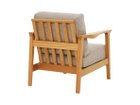 【ナガノインテリア/NAGANO INTERIOR / GOODS】のREAL Stille 1 seater sofa / リアル スティーレ 1人掛けソファ LC370-1M 大人の最旬トレンドファッション＆コーディネート founy(ファウニー) シリコン Silicone, Silicone Material シンプル Simple, Minimal スプリング Spring, Spring Collection フェザー Feather, Feather Detail リアル Real, Realistic ホーム・キャンプ・アウトドア・お取り寄せ Home Living / Home & Lifestyle / Camping Gear / Outdoor Camping 家具・インテリア Home Furniture & Interior. Stylish & Functional Living Spaces ソファー Couches & Sofas thumbnail 背面までウッドフレームが格子状に組まれています。|ID: prp329100004969458 ipo3291000000037268965