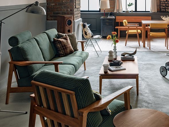 【ナガノインテリア/NAGANO INTERIOR / GOODS】のREAL Stille 1 seater sofa / リアル スティーレ 1人掛けソファ LC370-1M インテリア・キッズ・メンズ・レディースファッション・服の通販 founy(ファウニー) 　シリコン　Silicone, Silicone Material　シンプル　Simple, Minimal　スプリング　Spring, Spring Collection　フェザー　Feather, Feather Detail　リアル　Real, Realistic　ホーム・キャンプ・アウトドア・お取り寄せ　Home Living / Home & Lifestyle / Camping Gear / Outdoor Camping　家具・インテリア　Home Furniture & Interior. Stylish & Functional Living Spaces　ソファー　Couches & Sofas　張地:フレーム:ブラックチェリー材 CL(ウレタン塗装)|ID: prp329100004969458 ipo3291000000037268966