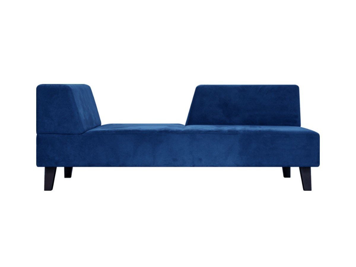 【フランネルソファ/FLANNEL SOFA / GOODS】のPIVO ONE ARM SOFA / ピヴォ 2人掛け片肘ソファ インテリア・キッズ・メンズ・レディースファッション・服の通販 founy(ファウニー) 　クッション　Cushion, Throw Pillow　ホーム・キャンプ・アウトドア・お取り寄せ　Home Living / Home & Lifestyle / Camping Gear / Outdoor Camping　家具・インテリア　Home Furniture & Interior. Stylish & Functional Living Spaces　ソファー　Couches & Sofas　張地:HC ネイビー(グループ5)、脚部:木脚(ダークブラウン)、タイプ:座って右アーム、オプション|ID: prp329100004969462 ipo3291000000037268985