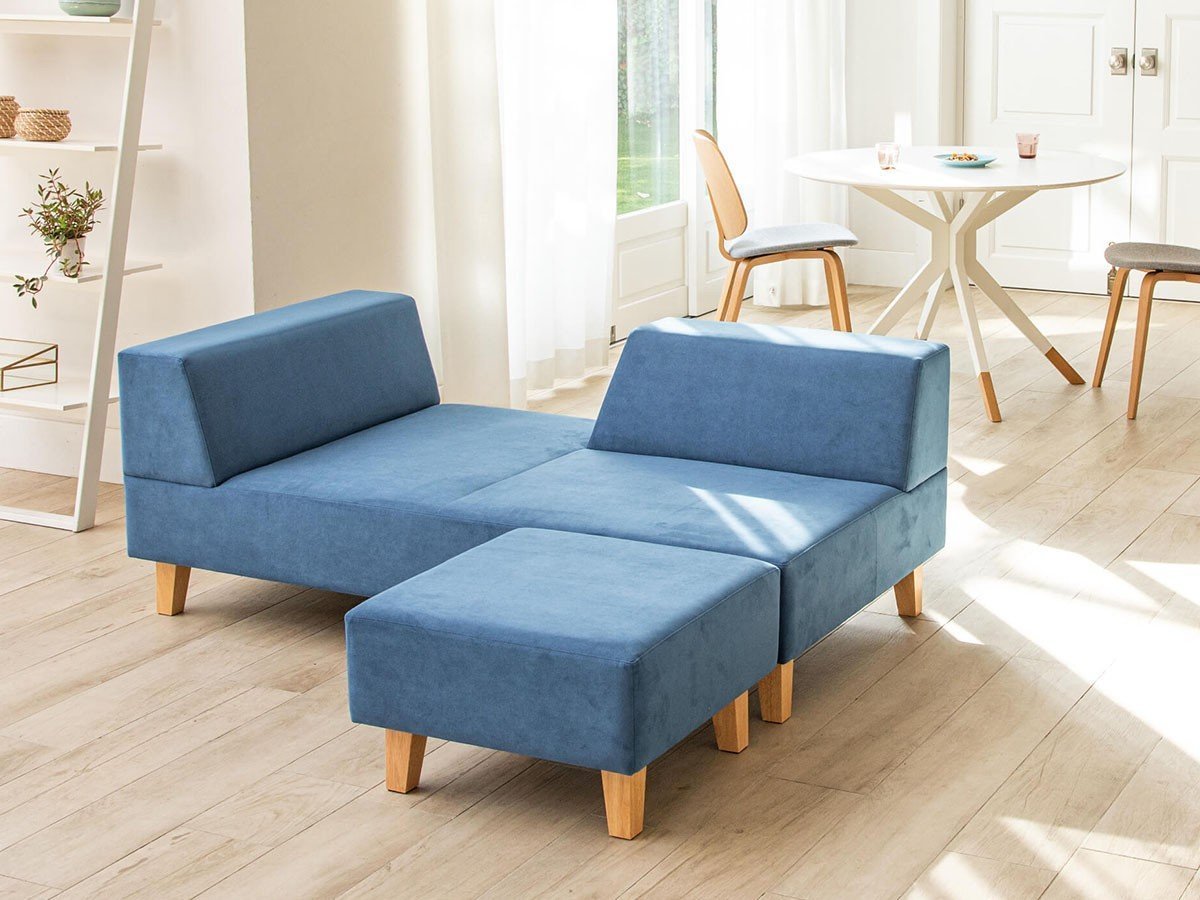 【フランネルソファ/FLANNEL SOFA / GOODS】のPIVO ONE ARM SOFA / ピヴォ 2人掛け片肘ソファ インテリア・キッズ・メンズ・レディースファッション・服の通販 founy(ファウニー) 　クッション　Cushion, Throw Pillow　ホーム・キャンプ・アウトドア・お取り寄せ　Home Living / Home & Lifestyle / Camping Gear / Outdoor Camping　家具・インテリア　Home Furniture & Interior. Stylish & Functional Living Spaces　ソファー　Couches & Sofas　同シリーズの「スツール」と組み合わせたイメージ|ID: prp329100004969462 ipo3291000000037268987