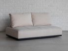 【オアシス/OASIS / GOODS】のGLOW SOFA / グロー ソファ 背クッション セット内容:2人掛けベース、背クッション × 2(短脚使用イメージ)|ID: prp329100004969483 ipo3291000000037269183