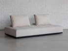 【オアシス/OASIS / GOODS】のGLOW SOFA / グロー ソファ 背クッション セット内容:3人掛けベース、背クッション × 2(短脚使用イメージ)|ID: prp329100004969483 ipo3291000000037269187