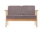 【コッコレ/Coccole / GOODS】の2P SOFA / 2人掛けソファ C423-2 張地:コロン UP5868(ランクE)、フレームブラウン|ID: prp329100004969490 ipo3291000000037269235