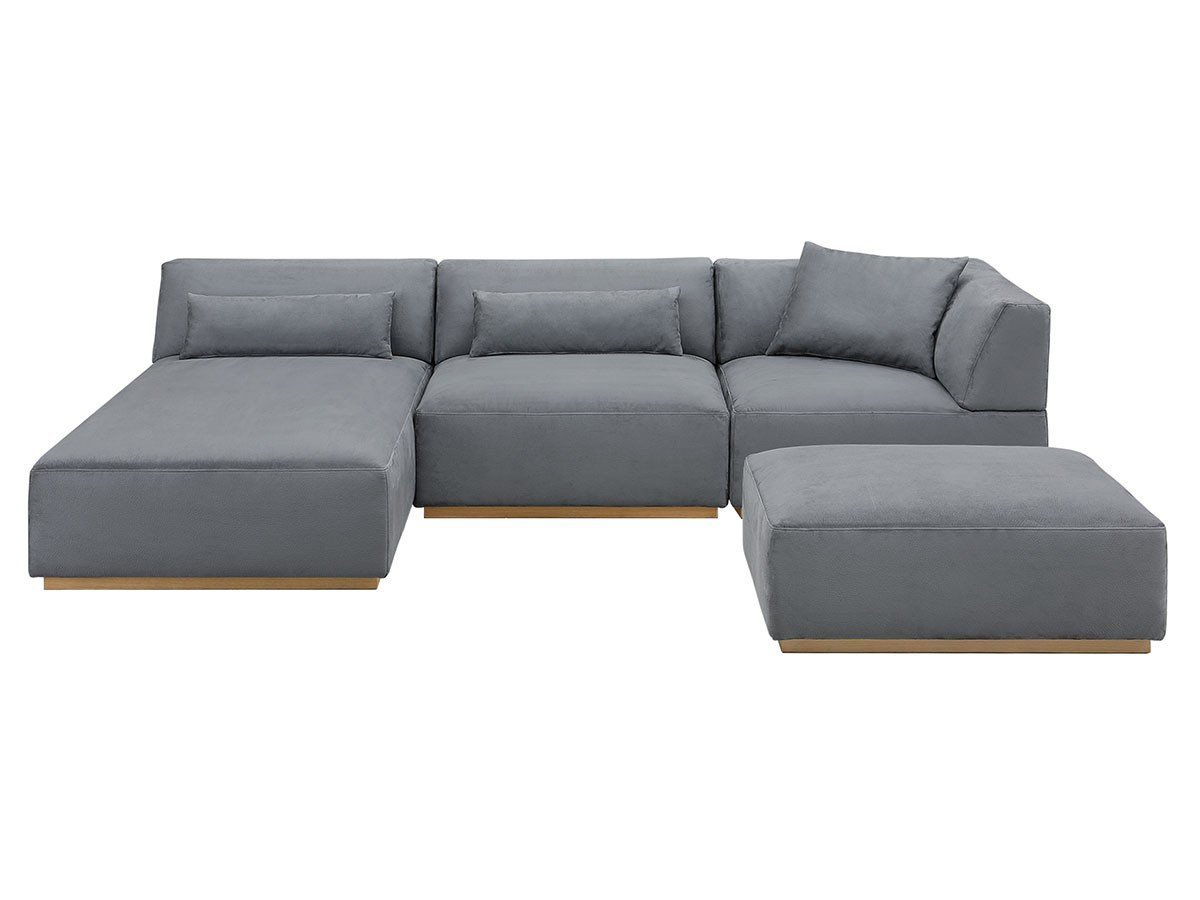 【ボンド/bond / GOODS】のTHEO Sofa / テオソファ シェーズロング インテリア・キッズ・メンズ・レディースファッション・服の通販 founy(ファウニー) 　コンパクト　Compact, Small Size　ファブリック　Fabric, Textile　フィット　Fit, Slim Fit　モダン　Modern, Contemporary　エレガント 上品　Elegant　ホーム・キャンプ・アウトドア・お取り寄せ　Home Living / Home & Lifestyle / Camping Gear / Outdoor Camping　家具・インテリア　Home Furniture & Interior. Stylish & Functional Living Spaces　ソファー　Couches & Sofas　同シリーズを組み合わせてお使いいただけます。|ID: prp329100004969503 ipo3291000000037269301