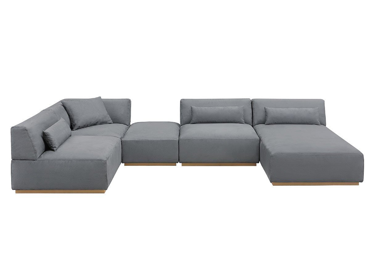 【ボンド/bond / GOODS】のTHEO Sofa / テオソファ シェーズロング インテリア・キッズ・メンズ・レディースファッション・服の通販 founy(ファウニー) 　コンパクト　Compact, Small Size　ファブリック　Fabric, Textile　フィット　Fit, Slim Fit　モダン　Modern, Contemporary　エレガント 上品　Elegant　ホーム・キャンプ・アウトドア・お取り寄せ　Home Living / Home & Lifestyle / Camping Gear / Outdoor Camping　家具・インテリア　Home Furniture & Interior. Stylish & Functional Living Spaces　ソファー　Couches & Sofas　組合せ例:1人掛け × 2、コーナー、オットマン、シェーズロング|ID: prp329100004969503 ipo3291000000037269303