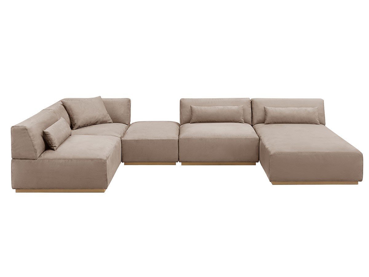 【ボンド/bond / GOODS】のTHEO Sofa / テオソファ シェーズロング インテリア・キッズ・メンズ・レディースファッション・服の通販 founy(ファウニー) 　コンパクト　Compact, Small Size　ファブリック　Fabric, Textile　フィット　Fit, Slim Fit　モダン　Modern, Contemporary　エレガント 上品　Elegant　ホーム・キャンプ・アウトドア・お取り寄せ　Home Living / Home & Lifestyle / Camping Gear / Outdoor Camping　家具・インテリア　Home Furniture & Interior. Stylish & Functional Living Spaces　ソファー　Couches & Sofas　組合せ例:1人掛け × 2、コーナー、オットマン、シェーズロング|ID: prp329100004969503 ipo3291000000037269305