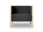 【ロックストーン/ROCKSTONE / GOODS】のPOLYGON armchair / ポリゴン アームチェア PM1013 張地:アネルカ ブラック(Bランク)|ID: prp329100004969522 ipo3291000000037269416