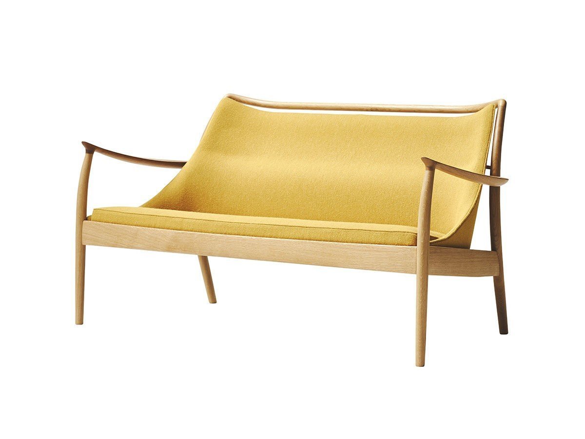 【互色 互縁/goshiki-goen / GOODS】のnail chair series Lounge Sofa 2s / ネイルチェアシリーズ ラウンジソファ 2シーター ヨーロッパオーク インテリア・キッズ・メンズ・レディースファッション・服の通販 founy(ファウニー) 　ファブリック　Fabric, Textile　フォルム　Silhouette, Form　ホーム・キャンプ・アウトドア・お取り寄せ　Home Living / Home & Lifestyle / Camping Gear / Outdoor Camping　家具・インテリア　Home Furniture & Interior. Stylish & Functional Living Spaces　ソファー　Couches & Sofas　張地:ブランズ 01-110|ID: prp329100004969550 ipo3291000000037269603