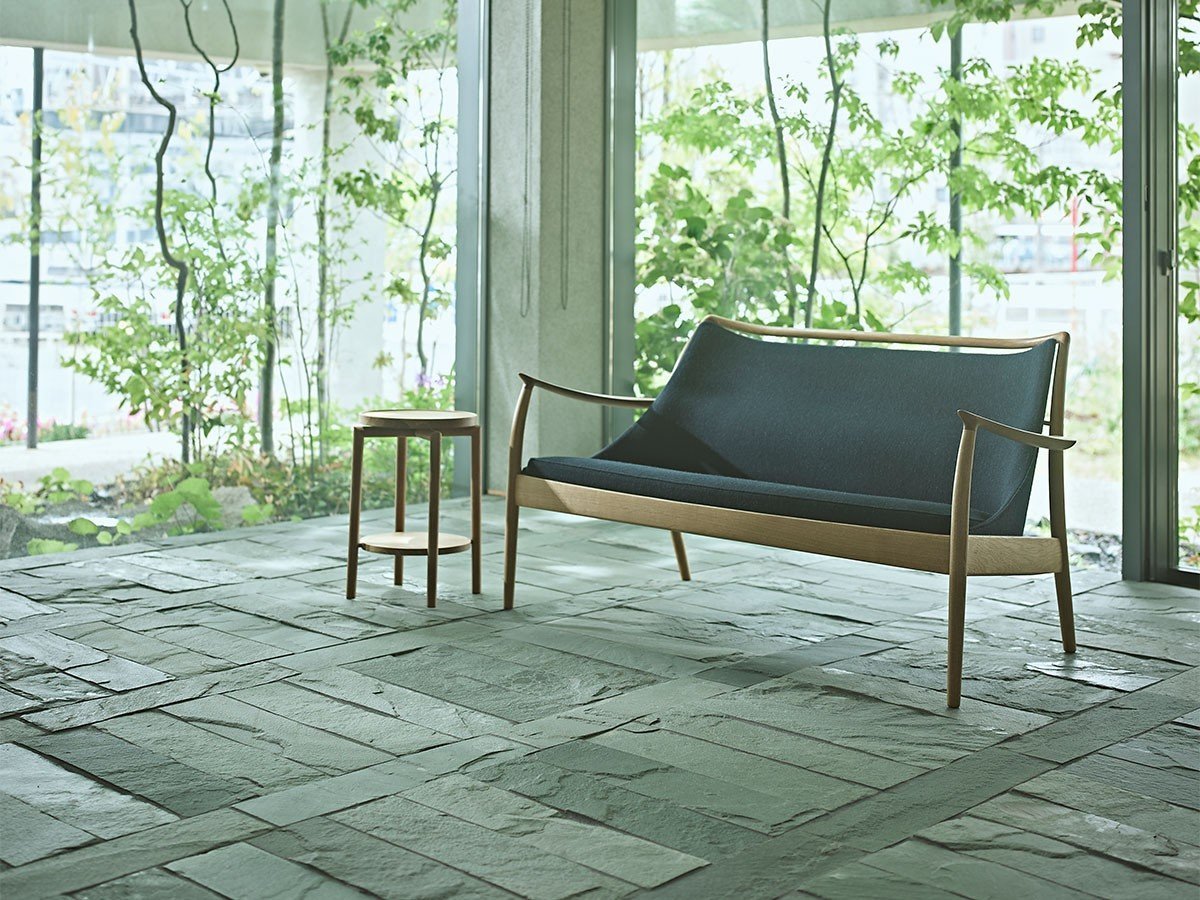 【互色 互縁/goshiki-goen / GOODS】のnail chair series Lounge Sofa 2s / ネイルチェアシリーズ ラウンジソファ 2シーター ヨーロッパオーク インテリア・キッズ・メンズ・レディースファッション・服の通販 founy(ファウニー) 　ファブリック　Fabric, Textile　フォルム　Silhouette, Form　ホーム・キャンプ・アウトドア・お取り寄せ　Home Living / Home & Lifestyle / Camping Gear / Outdoor Camping　家具・インテリア　Home Furniture & Interior. Stylish & Functional Living Spaces　ソファー　Couches & Sofas　張地:ブランズ 01-140|ID: prp329100004969550 ipo3291000000037269605