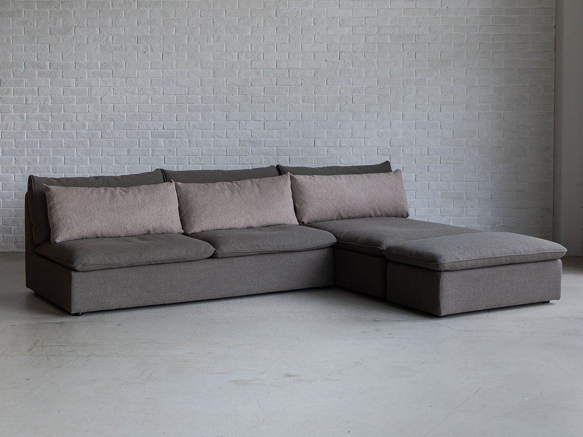 【クラッシュゲート/CRASH GATE】のOFT SOFA CHAISE / オフト ソファ シェーズ インテリア・キッズ・メンズ・レディースファッション・服の通販 founy(ファウニー) 　ファブリック　Fabric, Textile　フェザー　Feather, Feather Detail　リラックス　Relax, Relaxed Fit　ホーム・キャンプ・アウトドア・お取り寄せ　Home Living / Home & Lifestyle / Camping Gear / Outdoor Camping　家具・インテリア　Home Furniture & Interior. Stylish & Functional Living Spaces　ソファー　Couches & Sofas　組合せ例:2.5人掛け、シェーズ、スツール|ID: prp329100004969586 ipo3291000000037269820