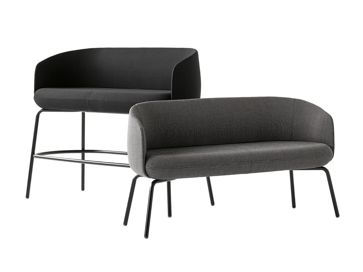 【プラスハレ/Plus Halle / GOODS】のNest Sofa / ネスト ソファ スチール脚 インテリア・キッズ・メンズ・レディースファッション・服の通販 founy(ファウニー) 　シンプル　Simple, Minimal　テーブル　Table, Dining Table　ホーム・キャンプ・アウトドア・お取り寄せ　Home Living / Home & Lifestyle / Camping Gear / Outdoor Camping　家具・インテリア　Home Furniture & Interior. Stylish & Functional Living Spaces　ソファー　Couches & Sofas　ホーム・キャンプ・アウトドア・お取り寄せ　Home Living / Home & Lifestyle / Camping Gear / Outdoor Camping　家具・インテリア　Home Furniture & Interior. Stylish & Functional Living Spaces　チェア・椅子　Seating & Chairs　ダイニングベンチ・玄関ベンチ　Bench & Dining Benches　座面高違いで3サイズ展開があります。高さ違いを組み合わせることで、ユニークな空間をつくります。|ID: prp329100004969600 ipo3291000000037269940