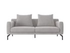 【フランネルソファ/FLANNEL SOFA / GOODS】のLENIS 2.5P SOFA / レニス 2.5人掛けソファ 大人の最旬トレンドファッション＆コーディネート founy(ファウニー) クッション Cushion, Throw Pillow シンプル Simple, Minimal スタンダード Standard, Basic パイピング Piping, Trim Design フォルム Silhouette, Form ポケット Pocket, Pocket Detail モダン Modern, Contemporary リラックス Relax, Relaxed Fit ホーム・キャンプ・アウトドア・お取り寄せ Home Living / Home & Lifestyle / Camping Gear / Outdoor Camping 家具・インテリア Home Furniture & Interior. Stylish & Functional Living Spaces ソファー Couches & Sofas thumbnail 張地:HUシリーズ ライトグレー(グループ4)、脚部ブラック焼付塗装|ID: prp329100004969602 ipo3291000000037269947