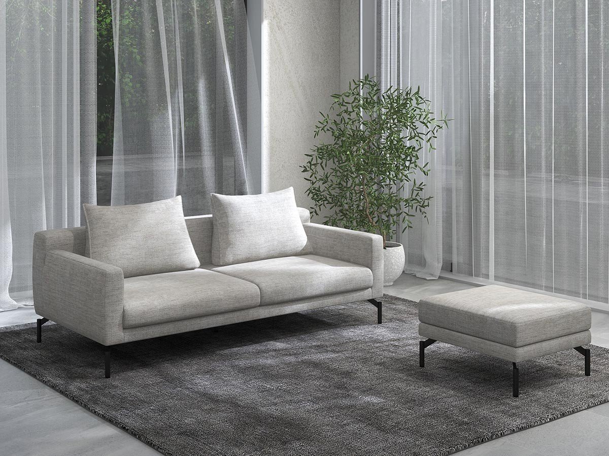 【フランネルソファ/FLANNEL SOFA / GOODS】のLENIS 2.5P SOFA / レニス 2.5人掛けソファ インテリア・キッズ・メンズ・レディースファッション・服の通販 founy(ファウニー) 　クッション　Cushion, Throw Pillow　シンプル　Simple, Minimal　スタンダード　Standard, Basic　パイピング　Piping, Trim Design　フォルム　Silhouette, Form　ポケット　Pocket, Pocket Detail　モダン　Modern, Contemporary　リラックス　Relax, Relaxed Fit　ホーム・キャンプ・アウトドア・お取り寄せ　Home Living / Home & Lifestyle / Camping Gear / Outdoor Camping　家具・インテリア　Home Furniture & Interior. Stylish & Functional Living Spaces　ソファー　Couches & Sofas　参考イメージ|ID: prp329100004969602 ipo3291000000037269952