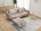 【フランネルソファ/FLANNEL SOFA / GOODS】のLENIS 2.5P SOFA / レニス 2.5人掛けソファ 大人の最旬トレンドファッション＆コーディネート founy(ファウニー) クッション Cushion, Throw Pillow シンプル Simple, Minimal スタンダード Standard, Basic パイピング Piping, Trim Design フォルム Silhouette, Form ポケット Pocket, Pocket Detail モダン Modern, Contemporary リラックス Relax, Relaxed Fit ホーム・キャンプ・アウトドア・お取り寄せ Home Living / Home & Lifestyle / Camping Gear / Outdoor Camping 家具・インテリア Home Furniture & Interior. Stylish & Functional Living Spaces ソファー Couches & Sofas thumbnail 参考イメージ(張地:HUシリーズ サンドベージュ / グループ4、脚部クロムメッキ)|ID: prp329100004969602 ipo3291000000037269956
