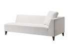 【フライミー ベーシック/FLYMEe BASIC / GOODS】の2P SOFA / 2人掛け片肘ソファ 左アーム・木脚 n59169 張地:脚部ダークブラウン、セット内容:ソファ + 背クッション1点|ID: prp329100004969608 ipo3291000000037270005