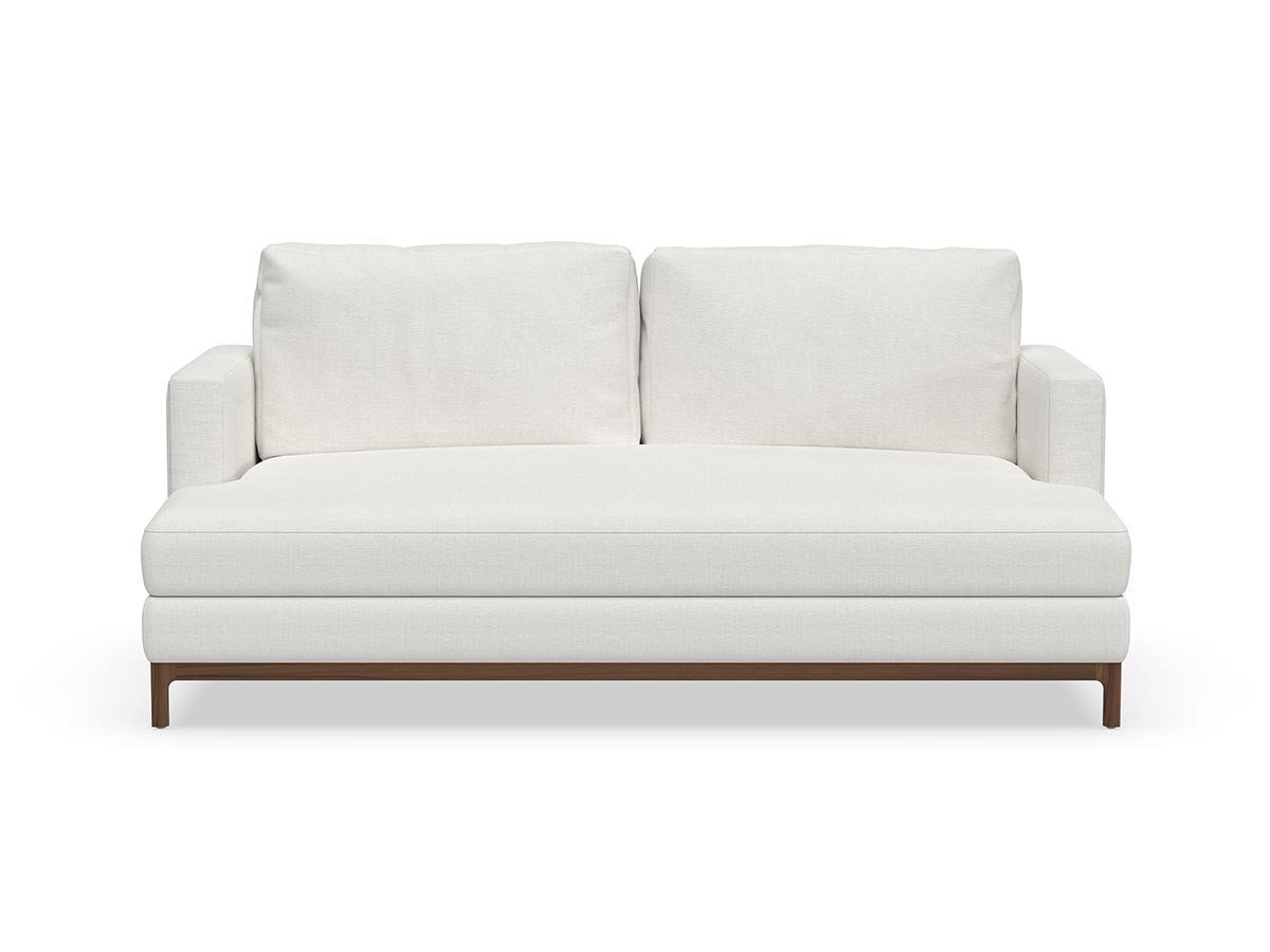 【ステラワークス/Stellar Works / GOODS】のQi Sofa Two Seater / チー ソファ 2シーター インテリア・キッズ・メンズ・レディースファッション・服の通販 founy(ファウニー) 　クッション　Cushion, Throw Pillow　コレクション　Collection, Seasonal Line　フィット　Fit, Slim Fit　フランス　France, French　フレーム　Frame, Outline　モダン　Modern, Contemporary　ホーム・キャンプ・アウトドア・お取り寄せ　Home Living / Home & Lifestyle / Camping Gear / Outdoor Camping　家具・インテリア　Home Furniture & Interior. Stylish & Functional Living Spaces　ソファー　Couches & Sofas　張地:L493 サンフォール オイスター 0021(ファブリック B)、脚部:ウォールナット(ナチュ|ID: prp329100004969632 ipo3291000000037270131