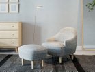 【インルーム/InRoom / GOODS】のPAMELA OTTOMAN / パメラ オットマン 大人の最旬トレンドファッション＆コーディネート founy(ファウニー) 送料無料 Free Shipping デスク Desk, Work Desk ベルベット Velvet, Velvety リネン Linen, Linen Fabric エレガント 上品 Elegant ホーム・キャンプ・アウトドア・お取り寄せ Home Living / Home & Lifestyle / Camping Gear / Outdoor Camping 家具・インテリア Home Furniture & Interior. Stylish & Functional Living Spaces その他 インテリア雑貨、家具 Home Decor & Furniture Extras thumbnail 張地:フロストグレー|ID: prp329100004969642 ipo3291000000037270164