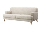 【フライミー ヴェール/FLYMEe vert / GOODS】の2P SOFA / 2人掛けソファ n5996(木脚) 大人の最旬トレンドファッション＆コーディネート founy(ファウニー) クッション Cushion, Throw Pillow フォルム Silhouette, Form ホーム・キャンプ・アウトドア・お取り寄せ Home Living / Home & Lifestyle / Camping Gear / Outdoor Camping 家具・インテリア Home Furniture & Interior. Stylish & Functional Living Spaces ソファー Couches & Sofas thumbnail 張地:エデル ナチュラル(Eランク)、脚部ナチュラル|ID: prp329100004969685 ipo3291000000037270454