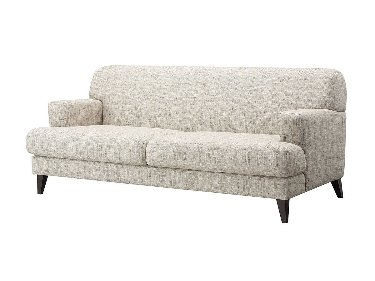 【フライミー ヴェール/FLYMEe vert / GOODS】の2P SOFA / 2人掛けソファ n5996(木脚) インテリア・キッズ・メンズ・レディースファッション・服の通販 founy(ファウニー) 　クッション　Cushion, Throw Pillow　フォルム　Silhouette, Form　ホーム・キャンプ・アウトドア・お取り寄せ　Home Living / Home & Lifestyle / Camping Gear / Outdoor Camping　家具・インテリア　Home Furniture & Interior. Stylish & Functional Living Spaces　ソファー　Couches & Sofas　張地:エデル ナチュラル(Eランク)、脚部ダークブラウン|ID: prp329100004969685 ipo3291000000037270455