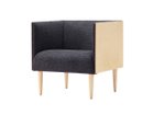 【天童木工/Tendo Mokko / GOODS】のEasy Chair / イージーチェア T-5869MP-NT 大人の最旬トレンドファッション＆コーディネート founy(ファウニー) 送料無料 Free Shipping クッション Cushion, Throw Pillow シンプル Simple, Minimal ファブリック Fabric, Textile フォルム Silhouette, Form エレガント 上品 Elegant ホーム・キャンプ・アウトドア・お取り寄せ Home Living / Home & Lifestyle / Camping Gear / Outdoor Camping 家具・インテリア Home Furniture & Interior. Stylish & Functional Living Spaces チェア・椅子 Seating & Chairs ラウンジチェア・リクライナー Lounge Chairs / Recliners thumbnail 張地:コリーヌ2 D0659 ダークネイビー(グレードD)|ID: prp329100004969700 ipo3291000000037270514